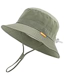 FURTALK Baby Kleinkind Kinder Sonnenhut UV-Schutz Fischerhut Jungen Mädchen Verstellbarer Faltbare Sommer Strand Sonnenschutz Bucket Hat mit Breite Krempe