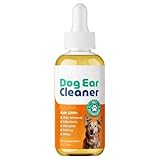Ohrenreiniger Für Hunde, Mit Sanfter Formel, 60ml, Ohrenschmalztropfen Für Haustiere, Ohrenspülung Für Welpen, Tägliche Hygiene Und Einfache Anwendung, Für Den Tierarzt, Zu Hause Und Für Alle Rassen
