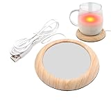 Yurosuis Tassenwärmer | Elektrisch Leise Langanhaltendes Wärmen,Kaffeewärmer Platte Schreibtisch Tassenuntersetzer - Für Milch Getränke Zuhause Büro Reise Wohnheim Wohnung Männer Frauen Geburtstag