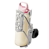Flaschenhalter für Fahrrad, verstellbare Halterung für Getränkebecher am Lenker, Zubehör für Rennrad, Scooter, Abenteuer, Reisen, Training, Cargo, Berge