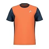 Head Slice T-Shirt Men, Campfire orange