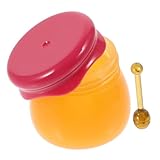 Veemoon 6G Kleines Lippenbalsamglas Nachfüllbar Leerer Kosmetikbehälter mit Löffel Vielseitiges Cremetiegel für Lippenpflege Lotionen und Mehr