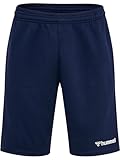 hummel Herren Hmlmover Cotton Bermuda Shorts, Blau, XXL EU