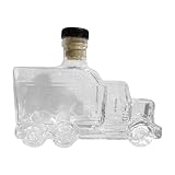 Bourbon-Karaffe – -Container Whisky Design LKW Design Champagner Karaffe 375 ml mit Verschluss für Haus Bar Party