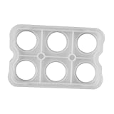 GLEAVI Silikonform für Eierlagerung Kreative DIY Silikonform für Epoxidharz zu Reinigen Hohe Langlebiges Material Kunsthandwerk und Kreative Projekte