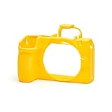 easyCover - Silikon Kameratasche - Schutz für Ihre Kamera Nikon Z50 II - Gelb
