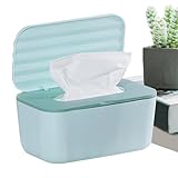 Feuchttücher-Box, Schreibtisch-Halter für Taschentücher, staubdicht, Mehrzweck-Tischtücher-Box für Baby-Windeln, Make-up, Auto, Küche, Kinderzimmer, Reisen
