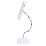 Fockety Nagellampe, Wiederaufladbarer Tragbarer LED-Nageltrockner mit Schnellem Aushärten, Magnetisches, Kabelloses Schwanenhals-UV-Licht mit 2500-mAh-Akku, Touch-Steuerung und Timer