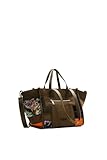 Desigual Women's Accessories Fabric Shopping Bag, Green