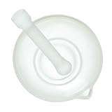 KOCKSHION 1Satz Praktische Medizinmahlschüssel Aus Glas Mit Stößel Mörser Für Kräuter Tabletten Und Chemikalien Zufälliger Stil Für Laborbedarf Und Haushaltsanwendungen