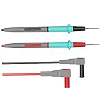 TIDTALEO 1Paar Multimeter Messleitungen Hochtemperaturbeständig Nonslip Design Für Präzise Messungen An Geräten Professionelles Messzubehör