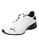 PUMA Herren VIZ Runner Sneaker, White Black, 46 EU