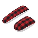 Qkbuza Nähschinken zum Pressen – Schneiderschinken- und Nahtrollen-Set, solide Nahtrolle zum Bügeln, Dartmanschetten, Schneidern, Quilten, Nähen, Pressen, Schneidern