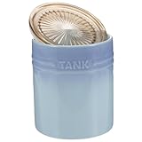 Zerodeko Keramische Teedose Mit Deckel Stilvolle Mehldose Für Aufbewahrungsglas Für Tee Und Snacks Dekorativer Keramikbehälter
