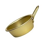 BESTOYARD 1stk Schüssel Reiswein Nudel Töpfe Soße Ramen-nudeln Sauce Tassen Gewürzschüssel Geschirr Im Koreanischen Stil Kalte Schüssel Heimgeschirr Schicke Schale Golden Aluminium