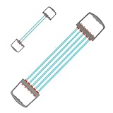 Einstellbarer Brustexpander - 5 Federarm -Trainingsgerät, elastische Widerstandsbänder mit bequemem Griff, Oberkörpertraining Geräte für Fitnesstraining für das -Fitness -Fitness und Kraftaufbau