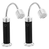 INOOMP 2 Stück Grillleuchten für LKWs Camping -Utensilien Kochzubehör BBQ -Zubehör Küchenhelfer für Männer Grilllicht Outdoor -Zubehör Grilllampe Grillwerkzeuge Abs Black