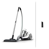 Rowenta RO2917 Swift Power Cyclonic, Bodenstaubsauger ohne Beutel, Weiß, 900 W, 1.2 liters, 77 Dezibel