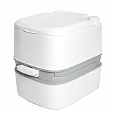 24L tragbar Mobile Toilette, Camping-wc mit spül- und abwassertank, campingtoilette mit spülung, trockentoilette für Camping, wandern, Reisen, Angeln