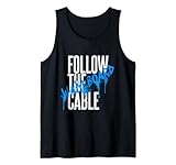 Follow the Cable Wakeboard Wassersport Wakeskate Boot Tank Top