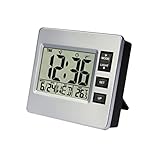 HOLIDYOYO Digitaler Nachttischwecker Mit Lichtem Display Kreativer Und Einfacher Wecker Für Schlafzimmer Und Studenten Ohne Batterie Modernes Design Und Praktische Funktionen Für