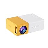aquota Mini Beamer, Y3 Beamer Handy Tragbarer, Full HD Video Beamer für Heimkino, Outdoor Beamer, Kompatibel mit HDMI/USB/Smart Phone/PS5/Fire Stick/Die Beste Wahl für Kinder und Familien