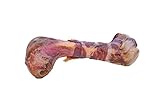 mascota vital - Spanischer Premium Schinkenknochen, Hundeknochen, Getreidefrei, Glutenfrei (Schinkenknochen groß Natural)