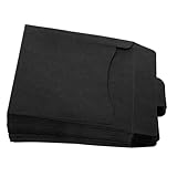 FRCOLOR 50 Stück Vintage Cd Hüllen aus Kraftpapier Robuste Papierhüllen für Cd Dvd Schutz Quadratische Papierumschläge Geeignet für Geschenke Geburtstage Hochzeiten Stilvolle Aufbewahrung