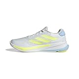 adidas Herren Supernova Ease M Laufschuhe, Crystal White/Matte Silver/hi-Res Yellow, 42 EU
