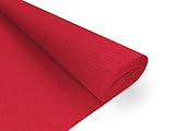 Interdruk BIKW107 Krepppapier Premium Czerwony 200 x 50 cm, 107 Rot