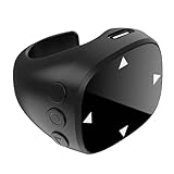 Teksome Scrolling Ring - Kabellose Fernbedienung Für Smartphones,Zubehör für Kamera und Foto für den Einsatz in Arbeit, Präsentation, Lesen, Video, Live Streaming, Foto und Soziale Medien
