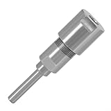 UTTASU Oberfräsen-Spannzangenverlängerungsstab-Konverter-Adapter, 1/4-Zoll-Stangenhalter-Bohrfutter-Adapter, Verlängerung für CNC-Graviermaschine, Holzbearbeitung, Fräs-Bit (8 mm Schaft auf 8 mm)