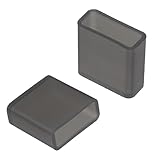 FeJu USB Staubschutzhüllen | 10er Pack | Transparent | Kunststoff | Schutzkappe USB, Stecker Abdeckung, Schutzhülle, Kappe, Staubdicht, Abdeckkappen für USB Typ-A