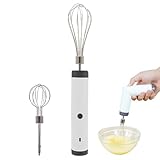 Jeruytgh Handrührgeräte elektrisch, Handmixer elektrisch handgeführt - Automatischer Schneebesen Handmixer Eierschläger,Eiermixer, Handmixer, Handrührer, einfacher Schneebesen, Küchenhelfer für Sahne,