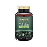 Dr. Peter Hartig Spirulina Chlorella, unterstützt den normalen Energiestoffwechsel und das Immunsystem, 720 Presslinge, 60-Tagevorrat, vegan, lactose-, gluten- und hefefrei