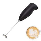 Frother Handmilch – Kaffeeweißer aus Edelstahl, elektrischer Schneebesen aus Schaumstoff | Tragbarer Getränke-Rührstab für Latten, Cappuccinos, heiße Getränke, Protein-Shakes, Co