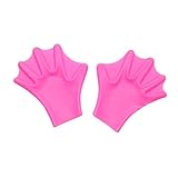 BESPORTBLE 1 Paar Schwimmhandschuhe Aqua-Trainingshandschuhe geschlossen Vollfinger wasserdicht gewebt Wasserhandschuhe Paddel für Tauchen Schwimmbad