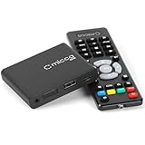 Micca Speck G3 2K Quad-HD Digitaler Media-Player für USB-Laufwerke und MicroSD-Karten, Digital Signage, H.265/HEVC H.264/AVC MP4 MKV Videos MP3 Musik JPG Fotos, Analog AV, Auto Play und Resume