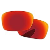PapaViva Ersatzgläser für Spy Optic Arcylon Sonnenbrille, feuerrot, 0