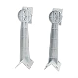 Zeroupshop Sicherheits-Halterung, Kamera-Wand-Eck-Halterung, verstellbarer Winkel, Sicherheits-Überwachungs-Montagehalterung (2 Stück)