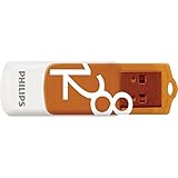 Philips Vivid Edition High Speed 2.0 USB-Flash-Laufwerk USB-Stick 128 GB mit Schwenkkappe für PC, Laptop, Computer Data Storage, Lesegeschwindigkeit bis zu 25 MB/s