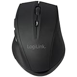 LogiLink ID0032A - Lasermaus BT V3.0 mit 5 Tasten, 1600dpi und Stromsparmodus, Farbe: Schwarz