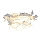 MagiDeal Moderner Lampenschirm aus Papier, Pendelleuchte, Kronleuchter, blumenförmiger Lampenschirm für Esszimmer, Restaurant, Küche, Dekoration, m