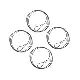BESPORTBLE Basketballnetzbespannung Basketball-kettennetz Basketball-kettenkorb Ersatz-basketballnetz Basketballnetz-ersatz Im Freien Basketballnetz Aus Metall Silver Stahldraht