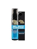 Bondi Sands Self Tanning Set - 1h Express Selbstbräuner Schaum für dunklere Hauttöne, Inhalt: 200 ml - Mit Anwendungshandschuh - Self Tanning Foam mit Aloe Vera - Streifenfreie Bräune