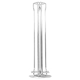 Asixxsix 40-Kapsel-Halter, 360 Grad Drehbarer Karussell-Kaffeepad-Eufbewahrungsorganisator für (SILVER)