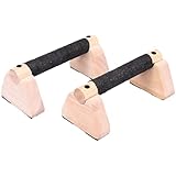Push -up -Bar, Parallettes Bars Push -up -Griffe für Boden - 2x Nicht -Schlupf -Geräte -Set, tragbare -Fitness -Accessoires für, Training,