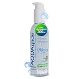 JOYDIVISION AQUAglide 2-in-1 Lemongrass 200 ml, wasserbasiertes Massage & Gleitgel, Zitronengras Duft, vegan, ölfreies Gleitmittel & kompatibel mit Latex-Kondo Men