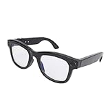 Lazmin112 Smart-Brille, Fotoaufnahme, Bildstabilisierung, Echtzeit-Sprachübersetzung, Musikwiedergabe, Geräuschunterdrückung, AI-Übersetzung Smart-Brille Für Musik, Anrufe, Reisen