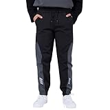SERENYOU wasserdichte Hose Kinder Jungen Wanderhose Trekkinghose Jungs Jogginghosen 158-164 Schwarz